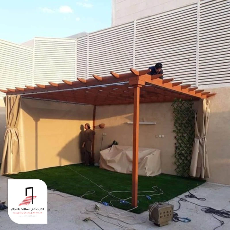 صور مظلات حوش الرياض
