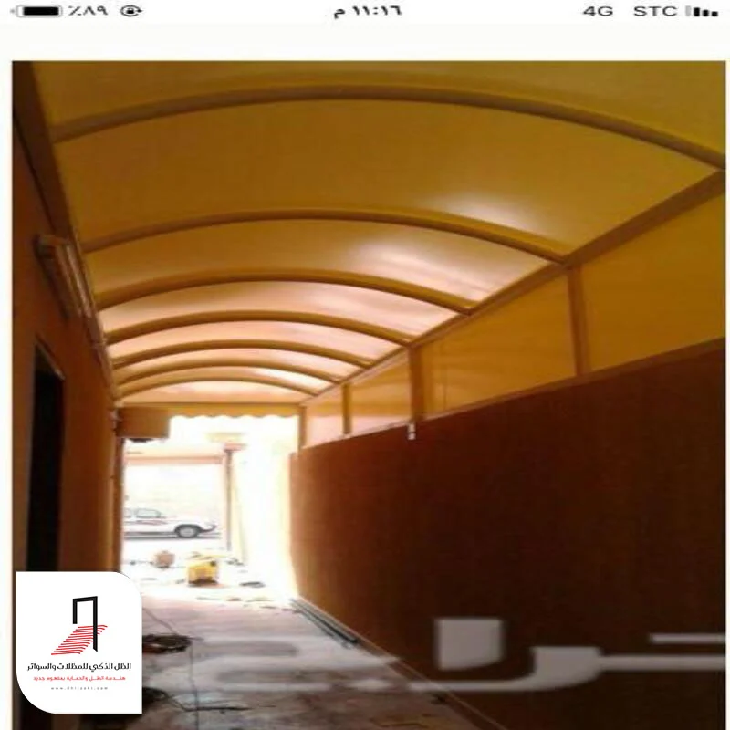 تركيب مظلات ممرات الرياض