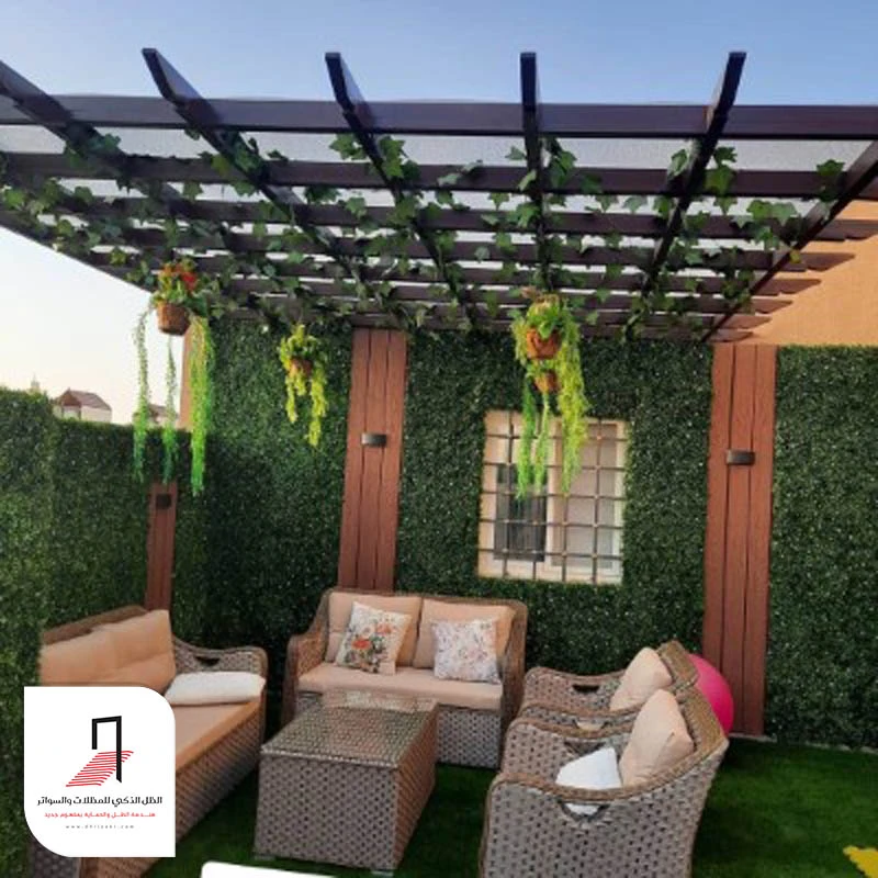 مظلات حدائق حديد الرياض