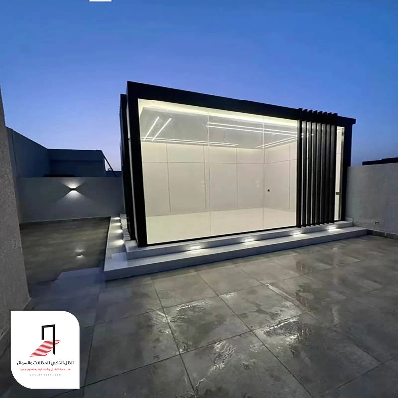 تصميم غرف زجاجية الرياض