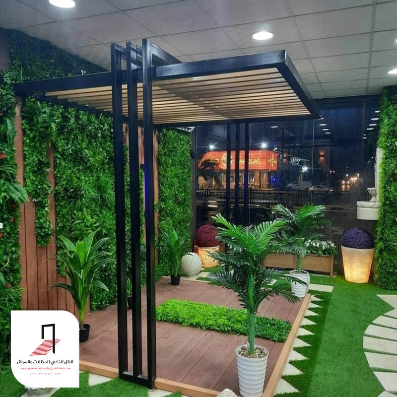 تصميم مظلات حدائق الرياض