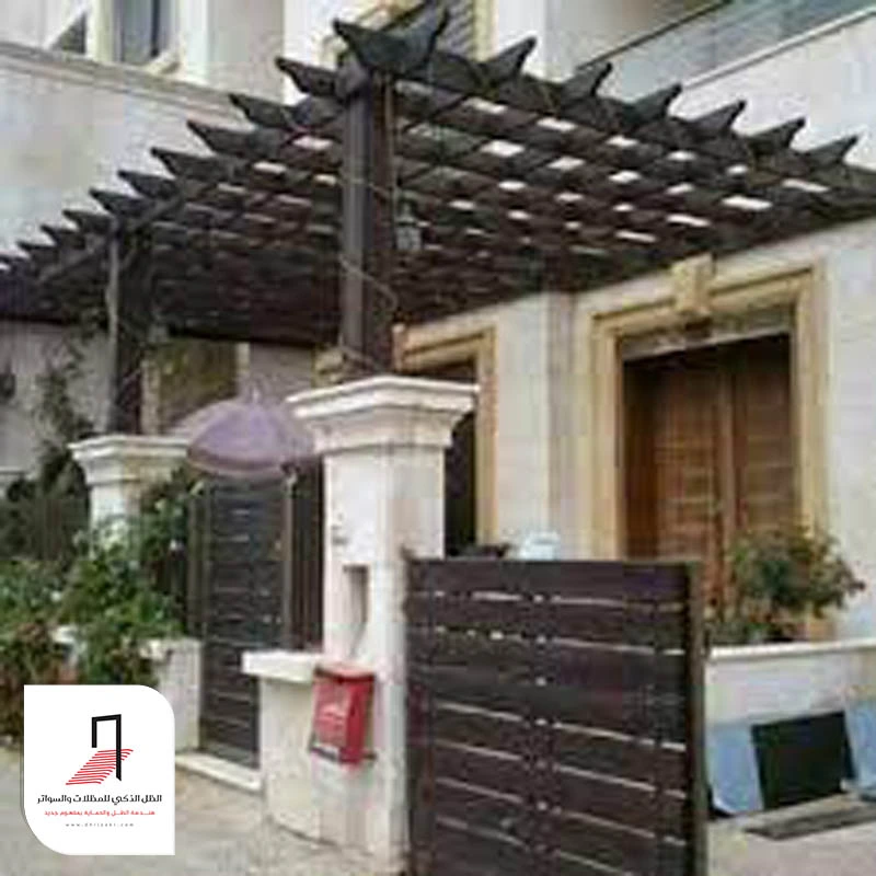 مظلات مداخل فلل