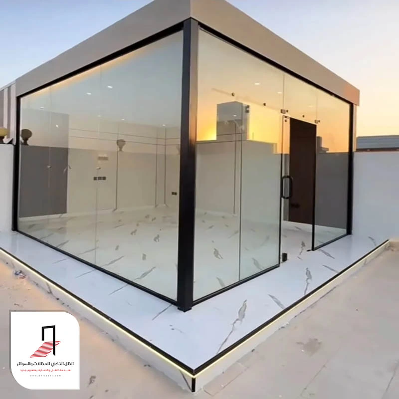 تصميم غرف زجاجية الرياض