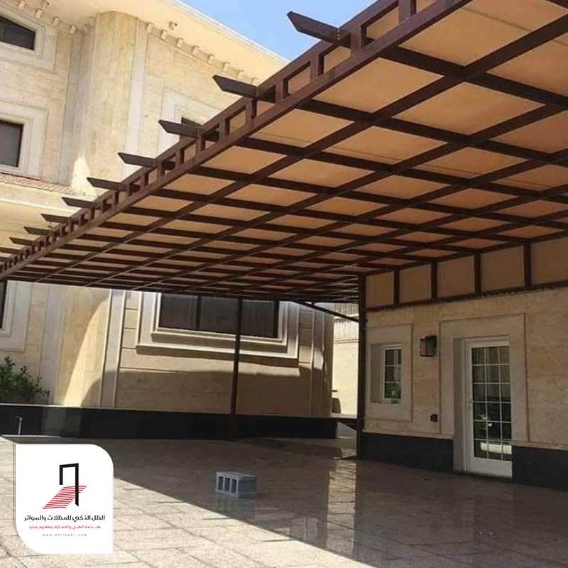 مظلات مداخل فلل