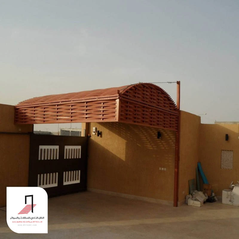 مظلات مداخل منازل الرياض