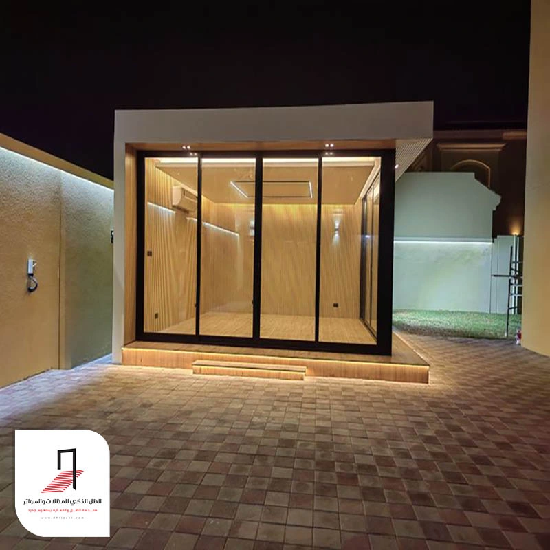 تركيب غرف زجاجية