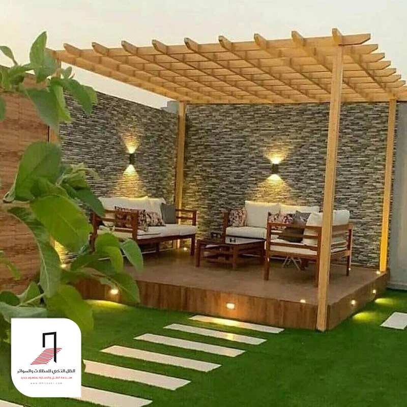 تصميم مظلات حدائق الرياض