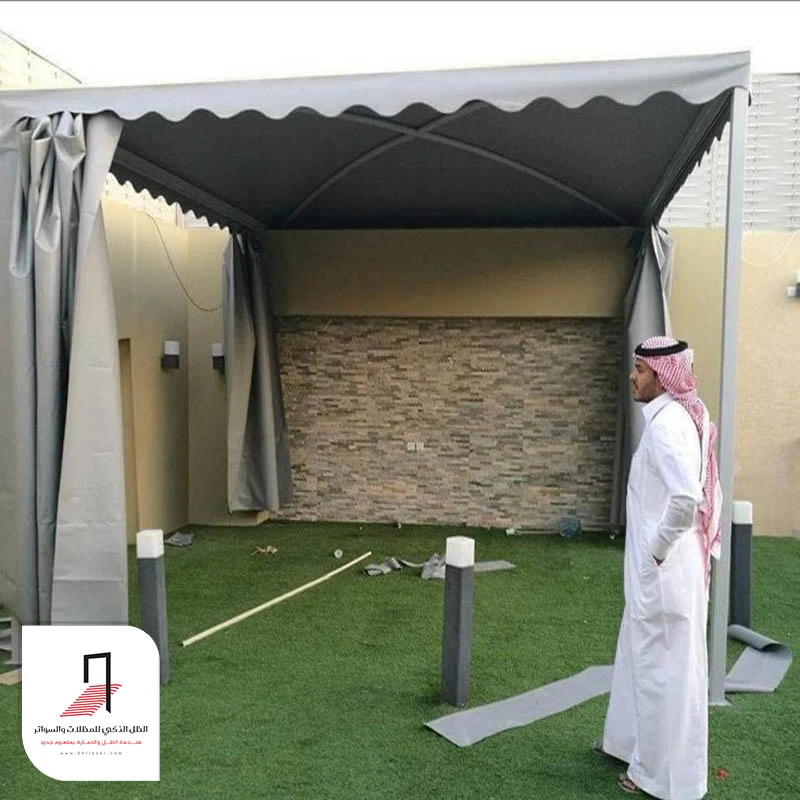 اشكال مظلات حدائق الرياض