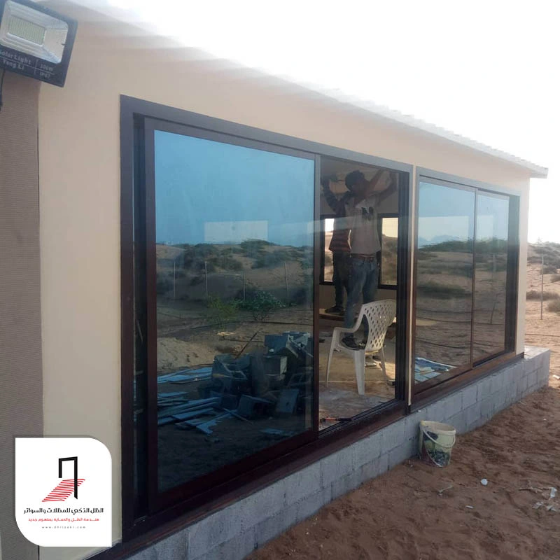 غرف زجاجية خارجية الرياض