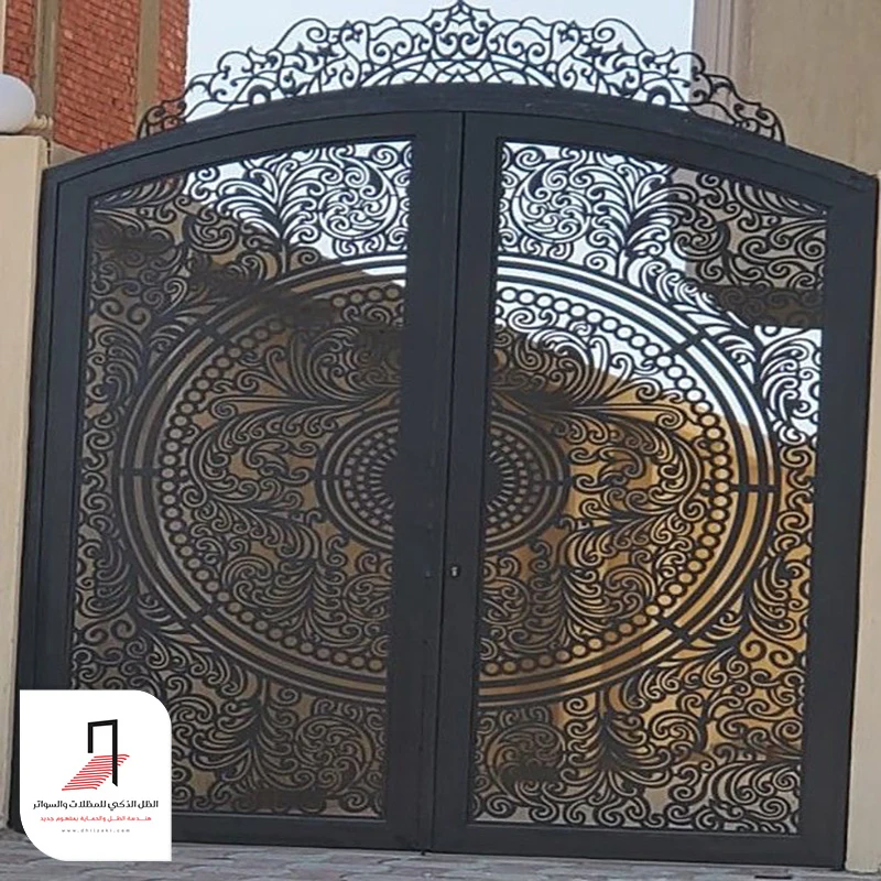 ابواب حديد مودرن