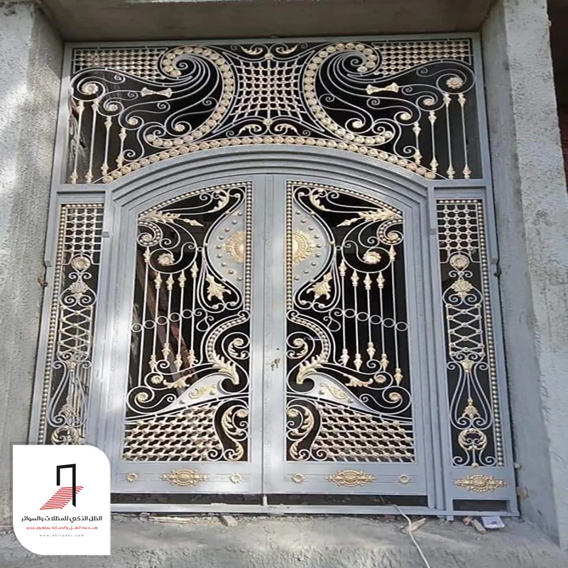 اشكال ابواب حديد بالرياض