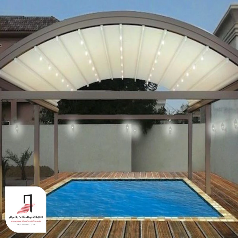 مظلات مسابح للفلل الرياض