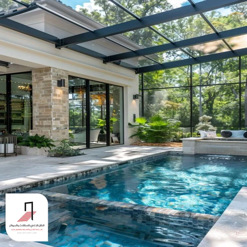 مظلات تغطية مسابح الرياض