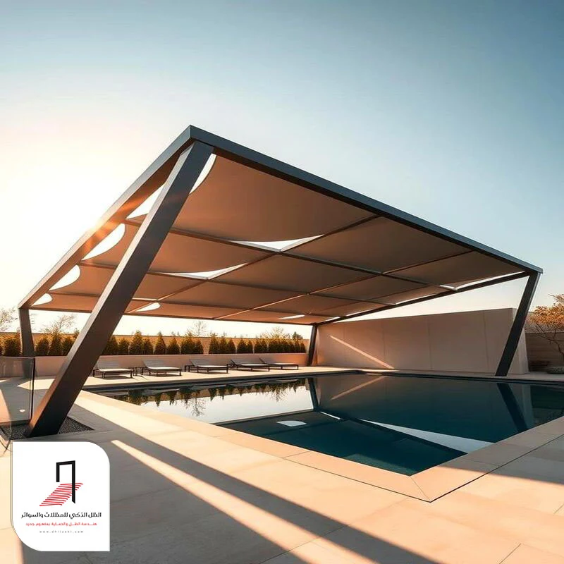 مظلات مسابح للفلل الرياض
