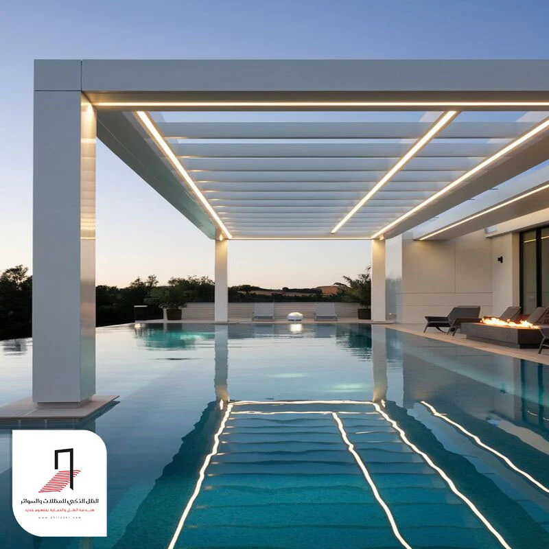 مظلات مسابح للفلل الرياض